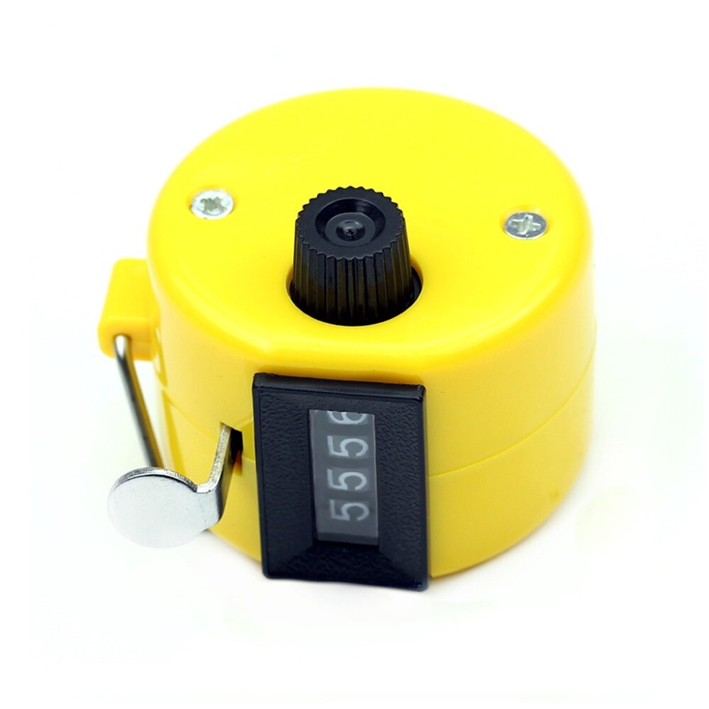 Digital håndholdt tally clicker counter 4 cifret nummer clicker golf chrome  h20