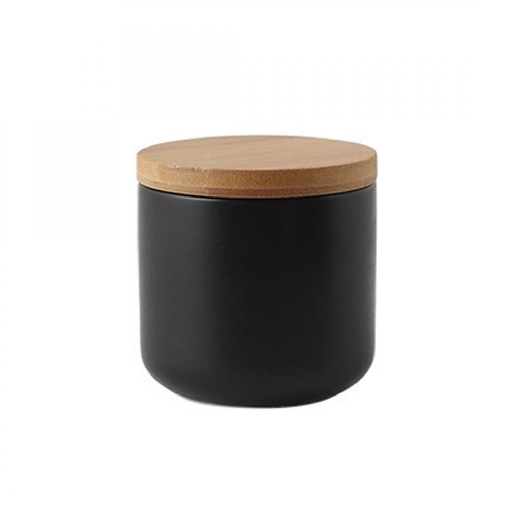 260 ml/800 ml/1000 ml Keramiek Beknopte Opslag Jar Flessen Met Deksel Ronde Thee Caddy Dozen Keuken voedsel Container Home Decor