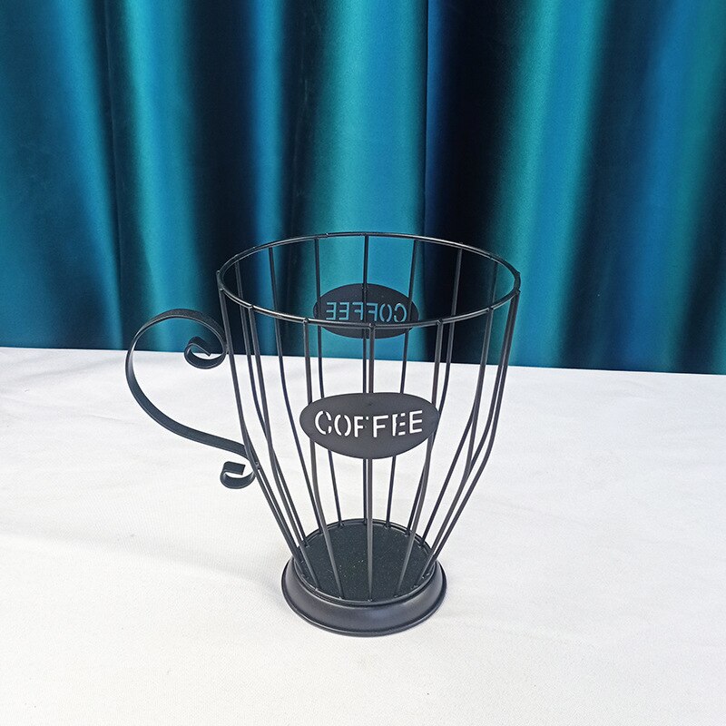 Panier de rangement universel pour capsules de café, support de rangement pour dosettes de café Nespresso, hôtel, rangement de cuisine domestique