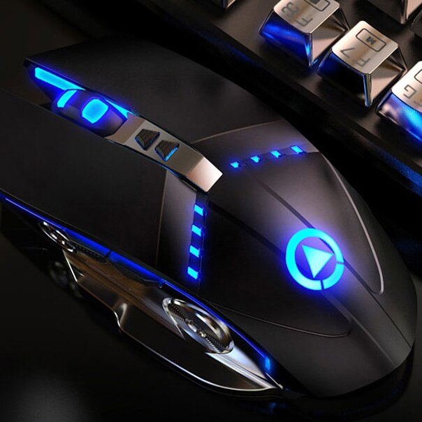 Game USB Mechanical Keyboard Competition Mouse Headset Three Sets of a Station to Buy!