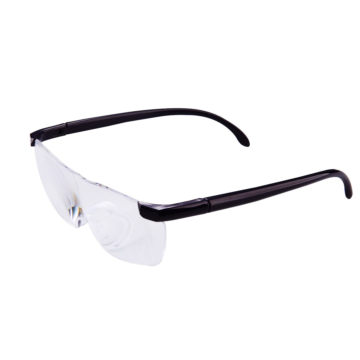 Iboode forstørrelsesglas 1.6 gange forstørrelsesglas 250- graders presbyopisk briller forstørrelsesglas briller bærbare forældre: Lilla