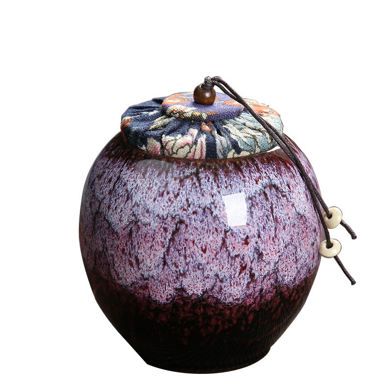 250Ml Thee Doos Keramische Bus Reizen Thee Accessoires Thee Opbergdoos Keramische Pot Koffie Bus Blikken Voor Thee D138