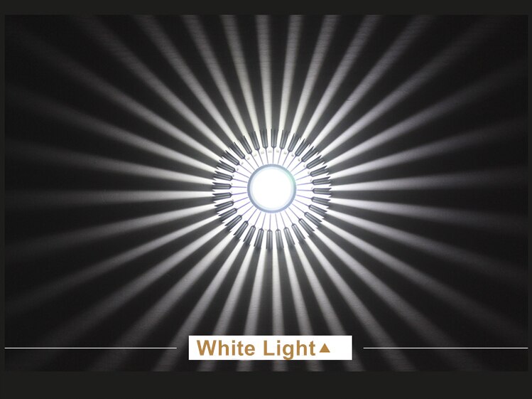 Downlight Led moderne encastré Spot Led plafonnier monté en Surface coloré Spot lumineux pour salon couloir barre KTV partie: White / surface mounted