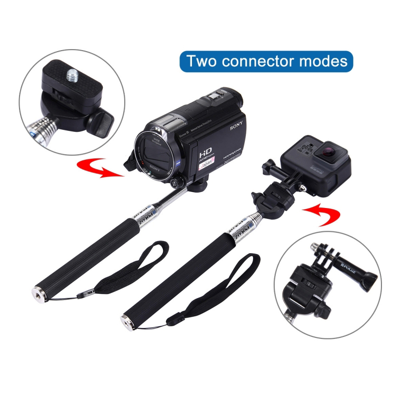 Selfie Stick Voor Gopro Hero7 6 5 4 3 Sjcam Xiaomi Yi 4 K Action Sport Camera Monopod Statief Gaan pro Accessoires