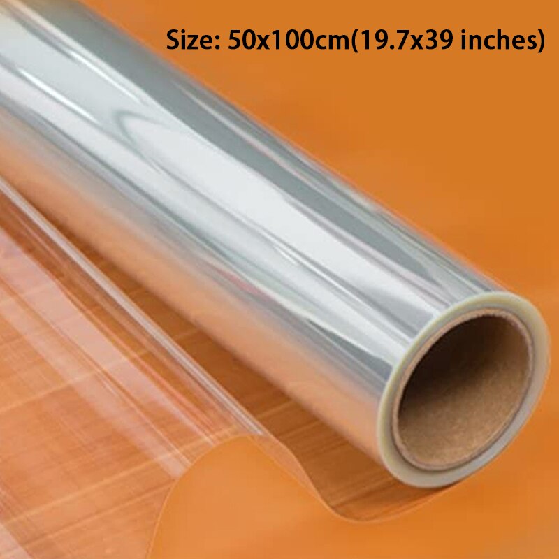 Film de protection Transparent, 50x100cm, marbre, bois, protecteur de Surface pour meubles de bureau, Table, Film anti-rayures: Default Title