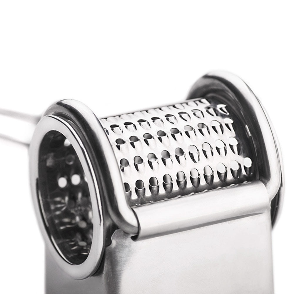 Stainless Steel Rotary Cheese Grater Food Grade Cheese Shredder Cheese Slicers Garlic Grinder Kitchen Accessories