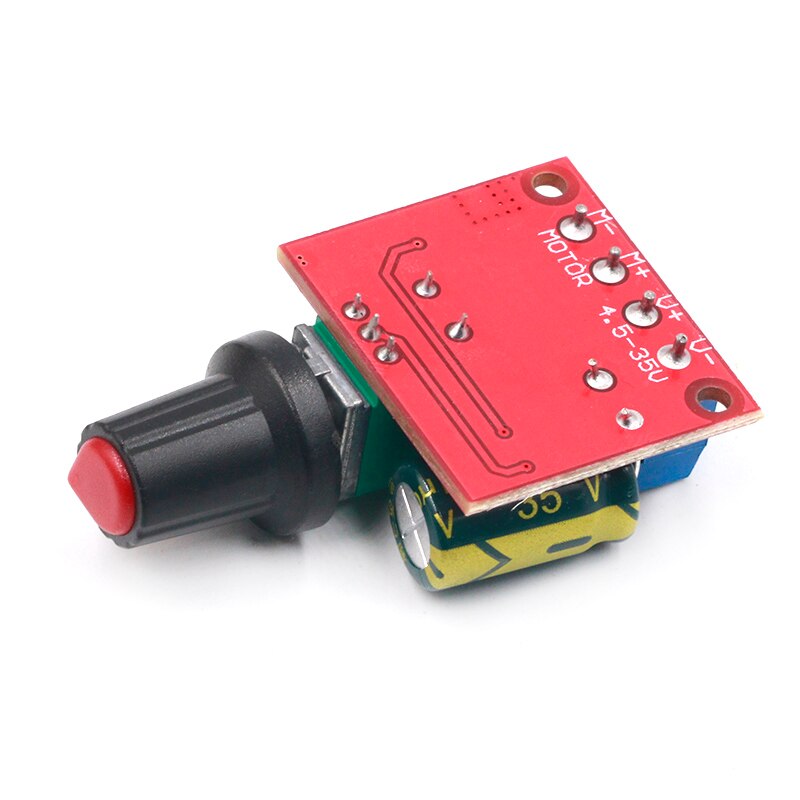 DC 4.5V-35V 5A 20khz LED PWM DC Motor Controller Speed Control Dimming Max 90W Newest