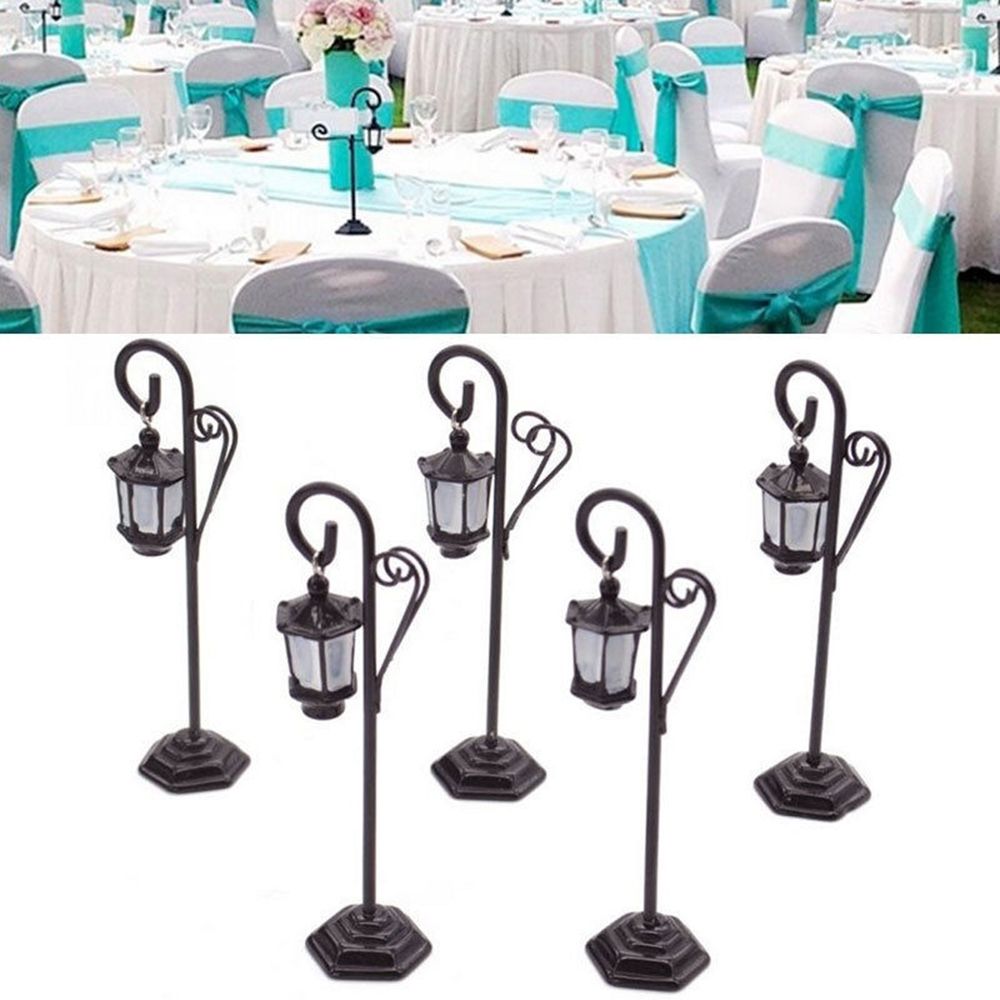 1pc Streetlight Shape Wedding Favors Party Supplies Decoration Reception Clip Number Place Cards Name Holder Seat Card
