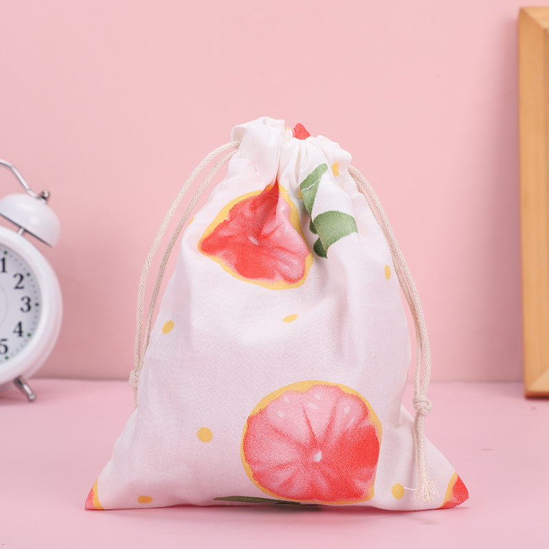 Retro Stijl Bloemen Opslag Tasje Vrouwen Afwerking Opslag Pouch Leuke Make-Up Tas Kerstcadeau Snoep Sieraden Organizer: K