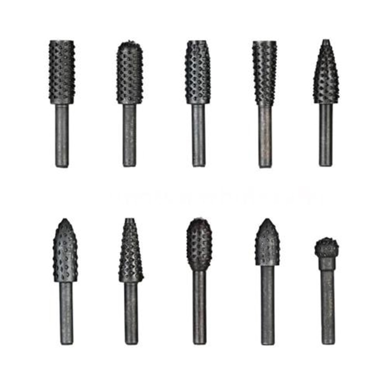 BAFOVY Enkele Dubbel Gesneden Hardmetalen Bramen, Roterende Vijlen 6 Mm