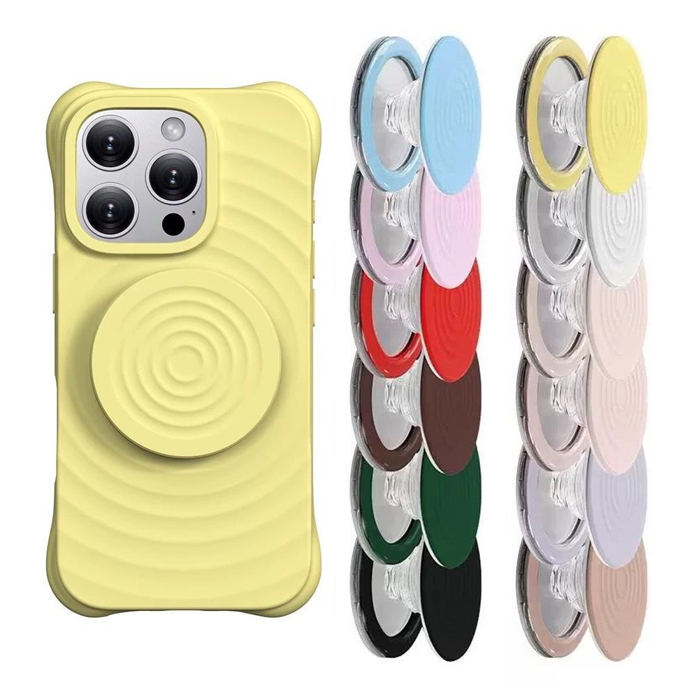 Magnetische telefoonhouder met ribbels voor iphone 12, 13 14 15 , 16 pro max, houder en ondersteuning voor iphone  s25 ultra.