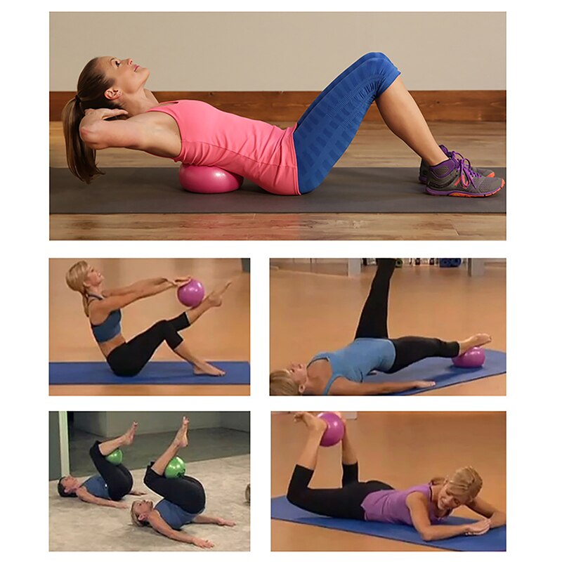 Mini Yoga Ball PVC Fitness Ball Suitable For Equipment Exercise Ball Balance Home Trainer Pilates 25 Cm Yoga Equipment