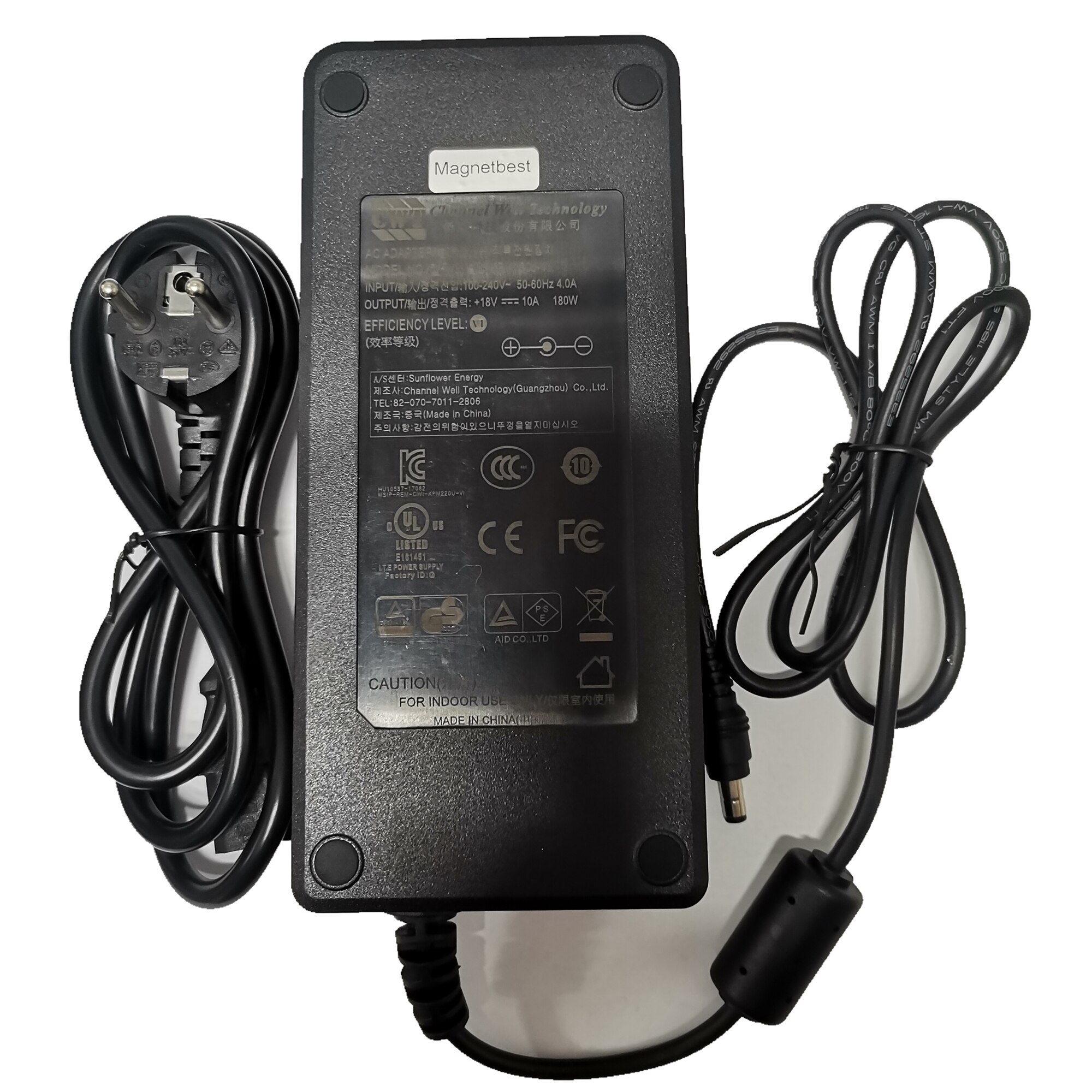 18V 10A 6.67A 7.5A 8.33A chargeur adaptateur cc ca pour projecteur XGIMI H2S H2 H3 RS Pro Z6X HKA18018010-6A alimentation de remplacement