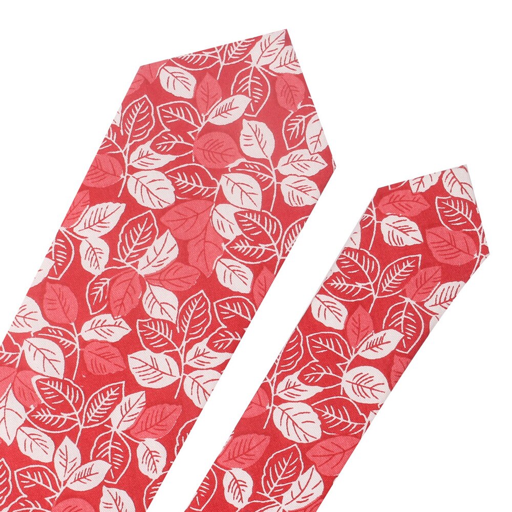Bloemenprint Stropdas Voor Mannen Vrouwen Skinny Katoen Hals Voor Bruiloft Business Casual Mode Stropdassen Klassieke Pakken Slanke Hals ties
