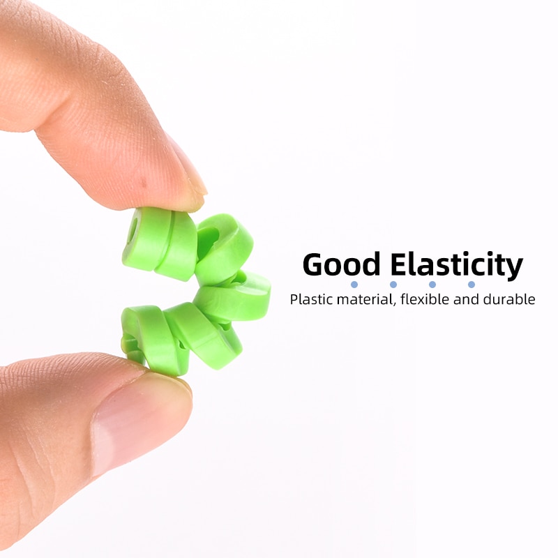 FONKEN 4 stks/partij USB Kabel Protector Winder Twisted Oplaadkabel Beschermhoes Lente Twine Oortelefoon Kabel Cover Mouw Saver