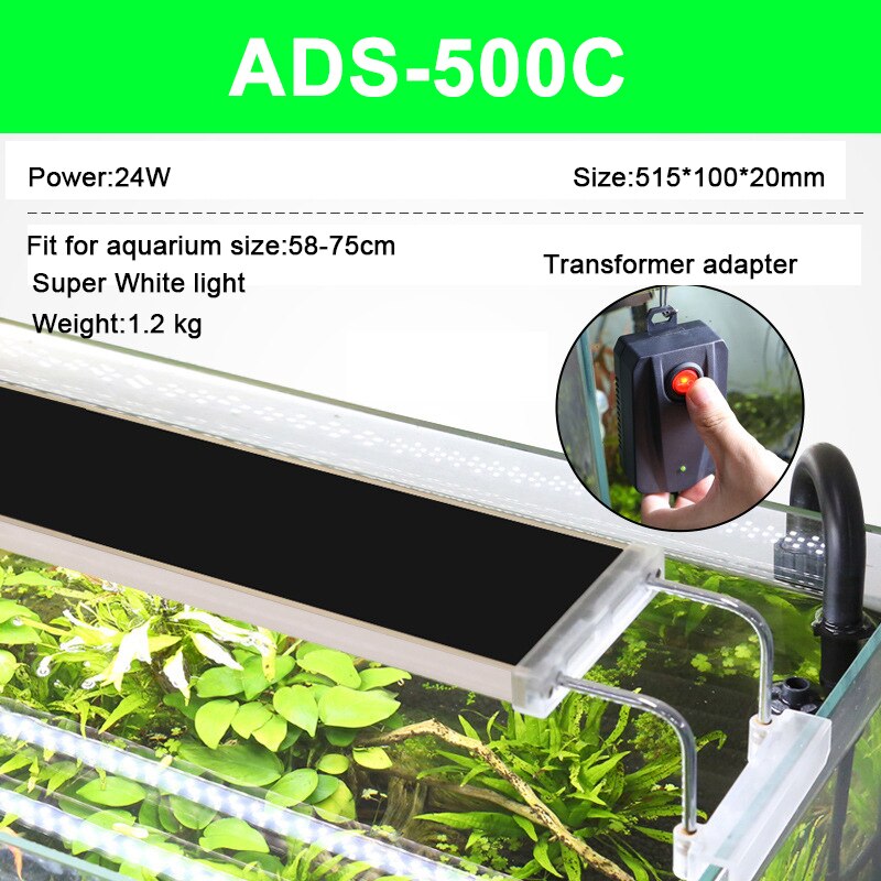 Sunsun Advertenties Aquarium Led Verlichting Lamp Aquatic Plant Aquarium Led Licht Aquarium Licht 110-220V Ultra Slim groeien Verlichting Lampe