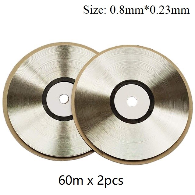 Solar Cell Busbar Wire Tabbing Wire Connector For Solar panel Diy 120m/Lot: 0.8mmx0.23mm