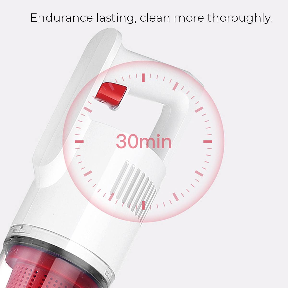 14000PA 700W 2-in-1 Handheld Wired Vacuum Cleaner EU Plug Portable Multifunction Mite Removal Machine Red Wall - mounted Cleaner