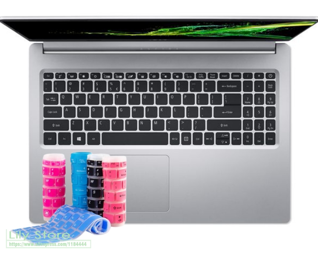 Para ACER Aspire 5 A515-54G A515-52 A515-53 A515-55 A515-56 15,6 pulgadas cubierta del teclado del ordenador portátil TPU claro Protector de la piel