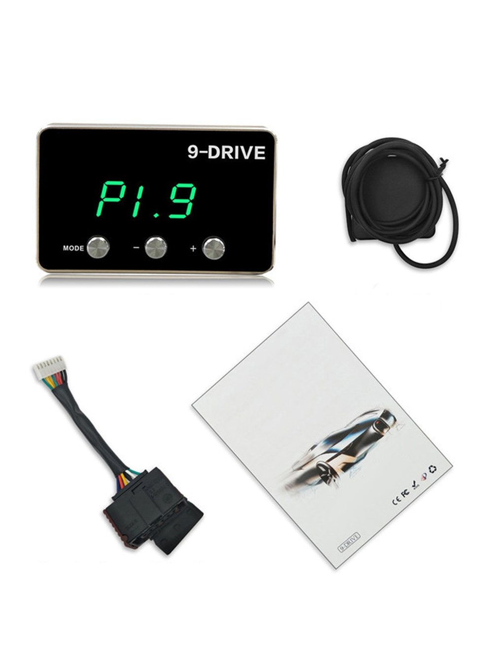 Electronic Throttle Accelerator 9-mode Throttle Controller Display Improve Power Good Sensitivity Display