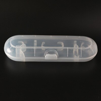 Oral B Electric Toothbrush Travel Box Ultrasonic Toothbrush Portable Box Outdoor Electric Toothbrush Protective Cover: Transparent and gift