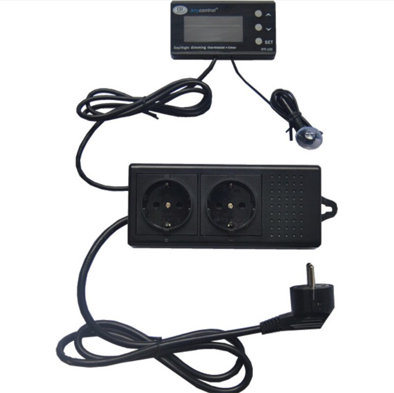 Digitale aquariumthermostaat, pid-temperatuurregelaar, waterdichte sensor, uitlaat, aquariumverwarming, koeler, termostato aquario: Default Title