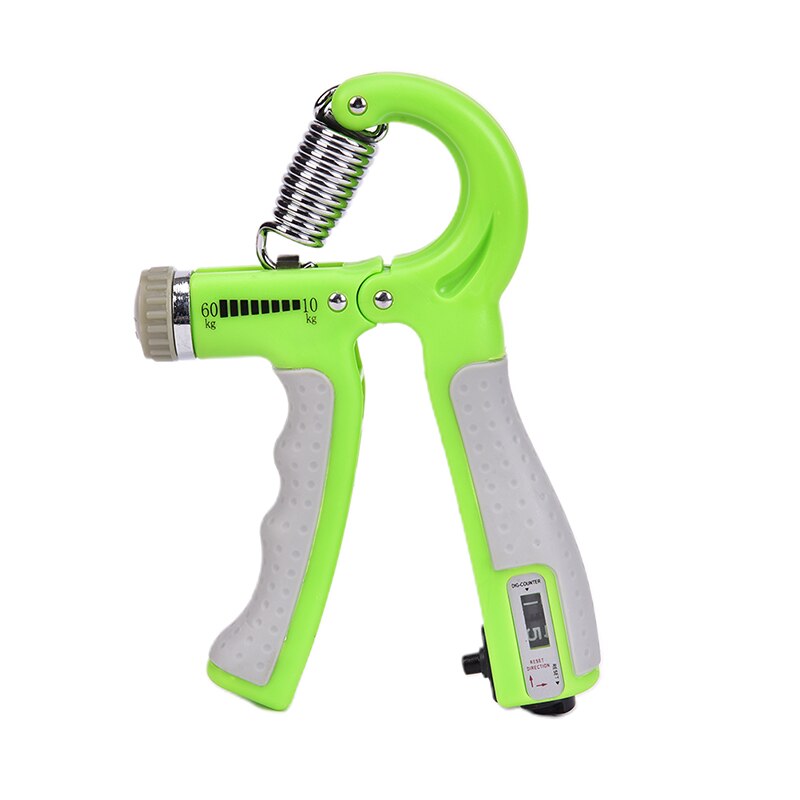 1X Wrist Forearm Strength Training Hand Power Grip Exerciser Gripper Sport Fitness Grip Test Finger rehabilitation Training: Green