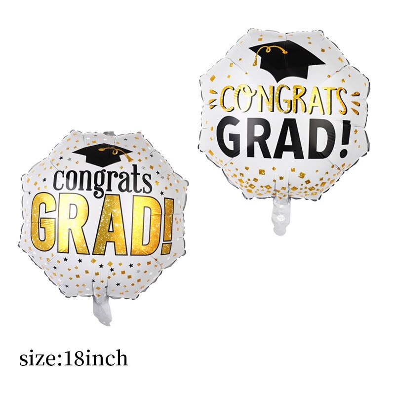 Graduation Balloon Graduation 2022 Helium Foil Balloon Congratulation Graduation High School Graduation Party Decorations: Fluorescence Yellow
