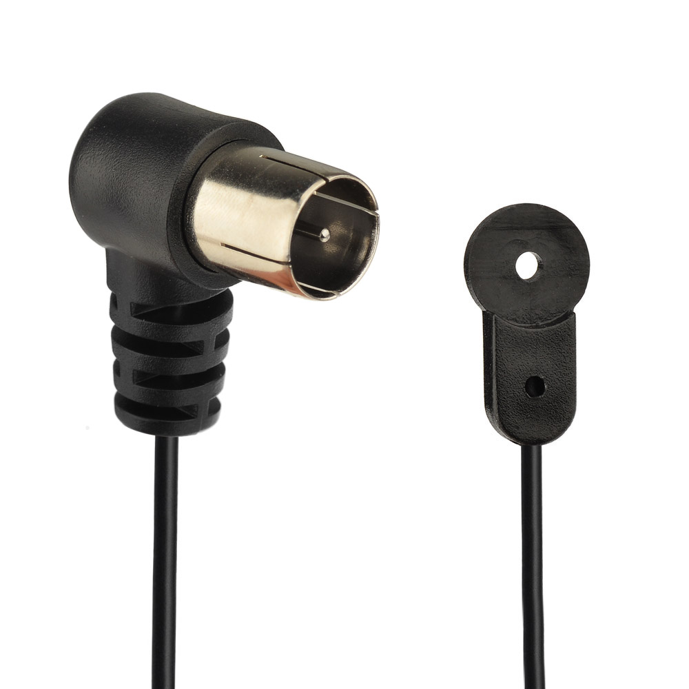 Eightwood FM Antenna 75Ohm UNBAL F Plug Male Connector for JVC Sherwood FM Radio/Hi-Fi/DAB/ TV Natural Sound Stereo Receiver