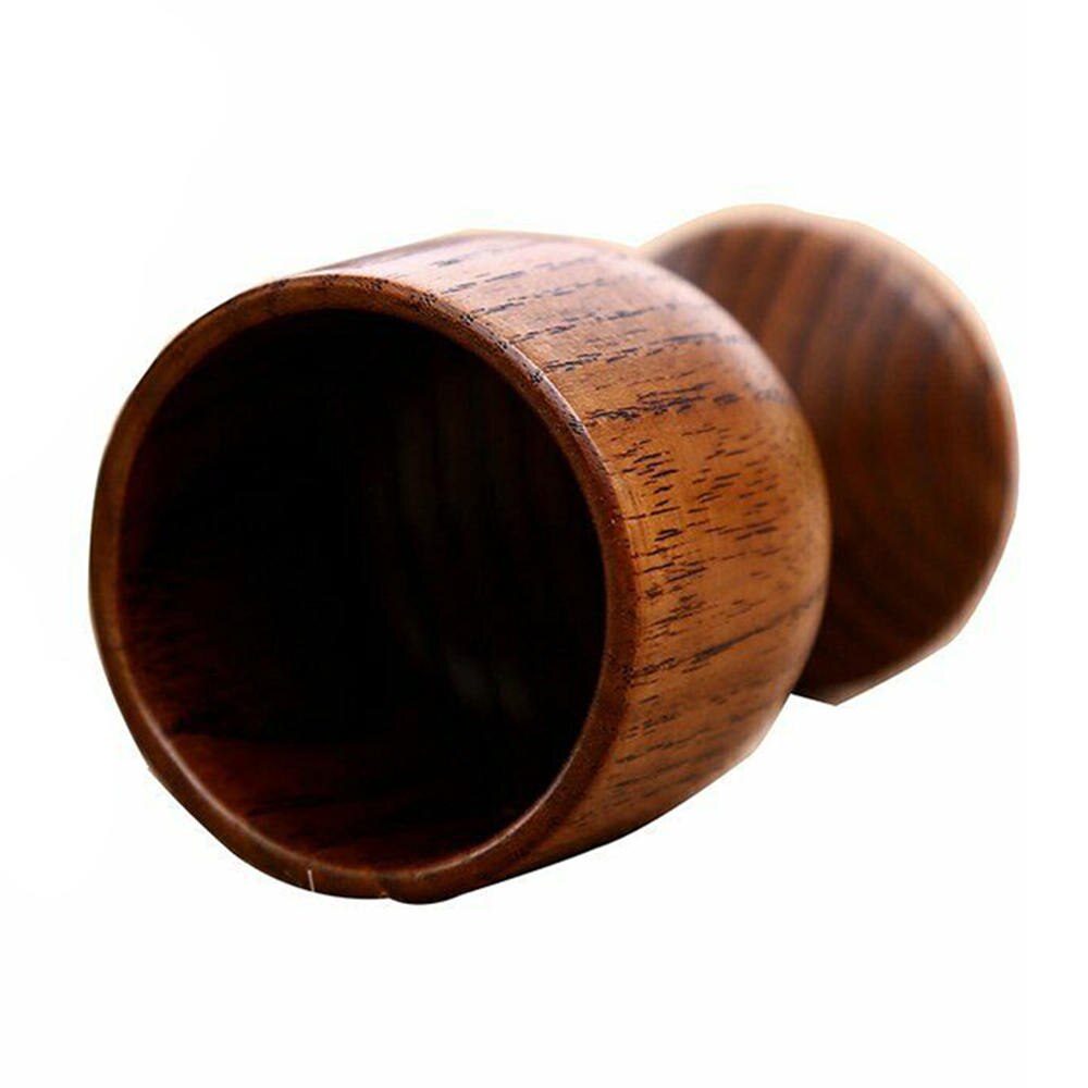 Verre à vin en bois massif, , exquis, , rétro, Jujube, accessoires de cuisine pour boissons