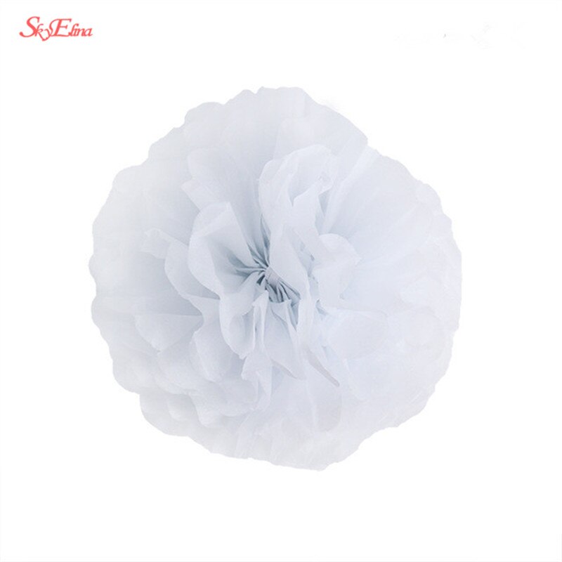 10 Pcs 6 Inch 15 Cm Kunstmatige Bloemen Tissuepapier Pom Poms Papieren Bloemen Ball Pompom Bruiloft Verjaardag Decoratie Partijen 5Z