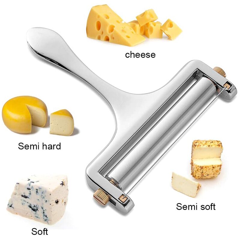 Cheese Slicer, Adjustable Thickness Heavy Cheese S... – Grandado