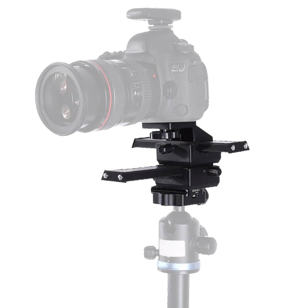 brand 4 Way Rail Slider Macro Focusing Rail Sliders Tripod Heads with Mounting Screw for Close-up Shooting camera accessories