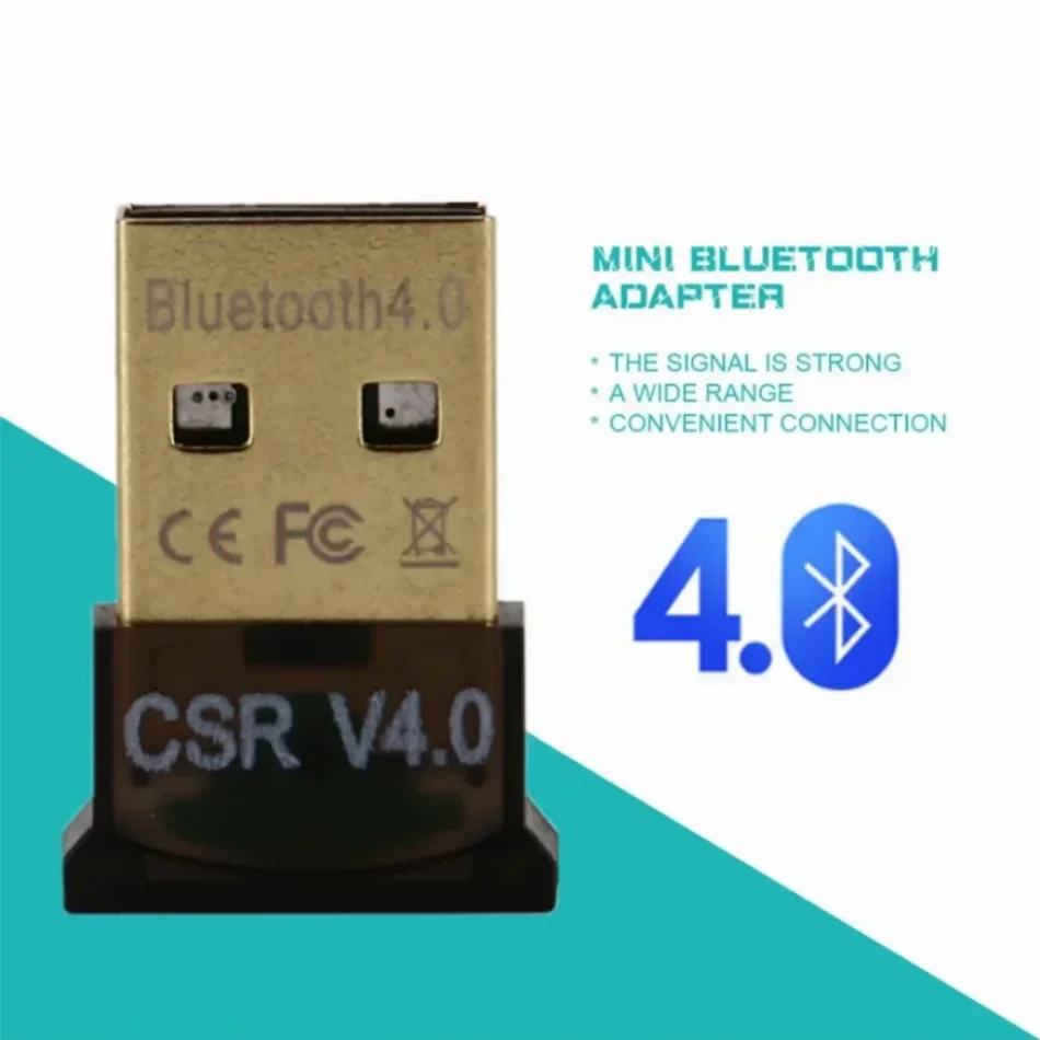 Adaptador USB Bluetooth 5,1 transmisor receptor Bluetooth 5,3 Dongle inalámbrico USB BT5.0 BT4.0 adaptadores para PC ordenador portátil