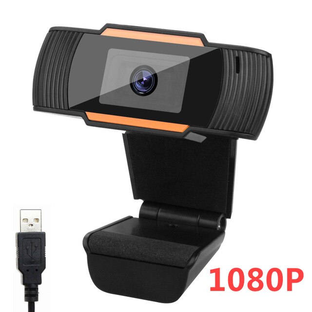 Webcam 1080P 720P 480P videocamera Web Full HD microfono incorporato spina USB girevole Web Cam per PC Computer Mac Laptop Desktop: 1080P