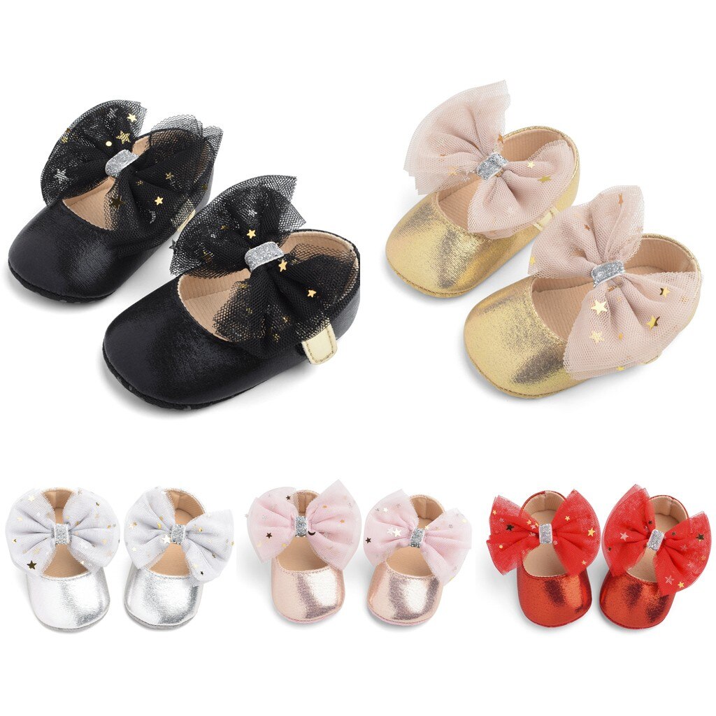 Toddler Kids Baby Girls Boys Sequin Cute Bow Firstwalk Hook&loop Casual Shoes Baby Shoes Newborn Butterfly Новорожденных