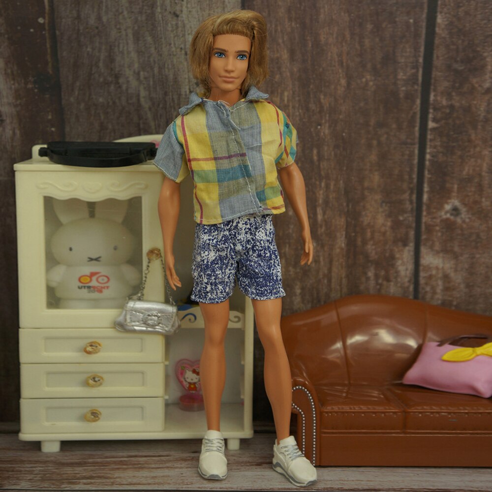 Ken Doll-ropa vaquera, chaqueta vaquera, abrigo, pantalones, Sudadera con capucha, muñeca, novio, ropa Ken, uso diario, traje informal, accesorios para muñecas de 30cm