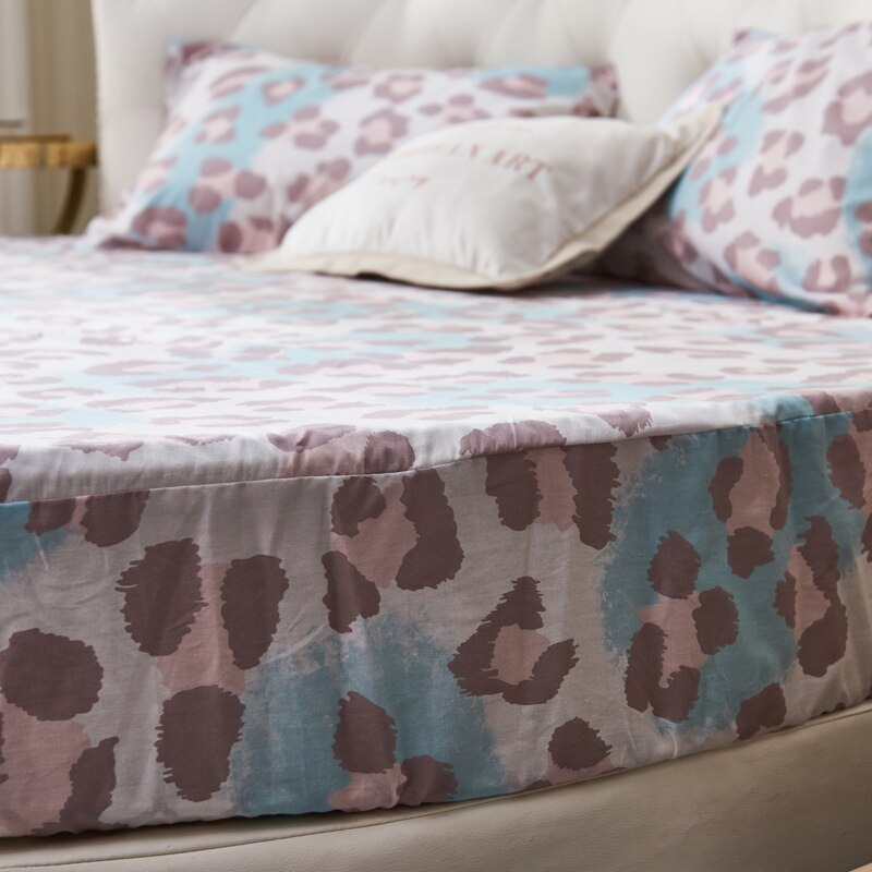 Elastic Fitted Sheet Home Round Bed Sheets Double Couple Mattress Bed Cover 200 220 Cm Full Queen King Style Bedspread