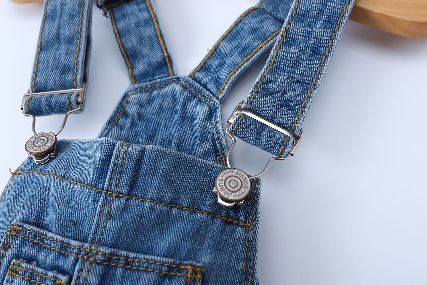 0-8T Voorjaar Kids Overalls Slanke Broek Jongens Meisjes Jarretel Bib Denim Broek Kids Jeans Jumpsuit Kleding Kinderen kleding