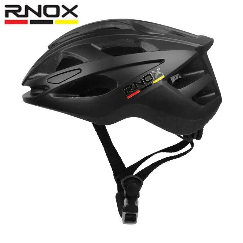 RNOX Neuer ultraleichter Fahrradhelm, Sicherheitskappe, Fahrradhelm für Damen und Herren, Rennrad, Ausrügestochen, Rennrad, MTB, Erwachsene, Fahrradhelme: Blau