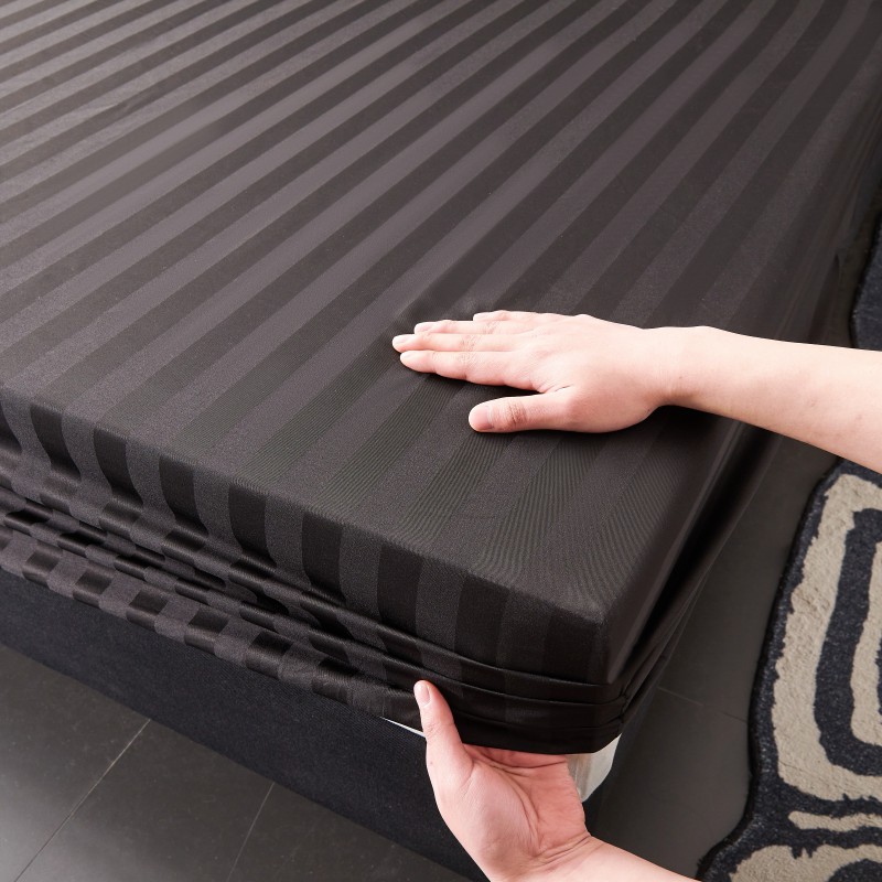 Glattes Bettlaken, hautfreundliches Spannbetttuch, Sommer-Bettbezug, Einzel-/Königin-/König-Größe-Bettwäsche, Sabanas (Kissenbezug, Bestellung benötigen)