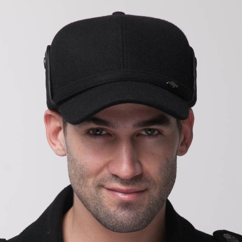 Cappello Trapper Invernale In Pelle Uomo YOUMU – Baseball Con Paraorecchie, Caccia E Aviatore, Taglia XXL (59-60 Cm) - 2