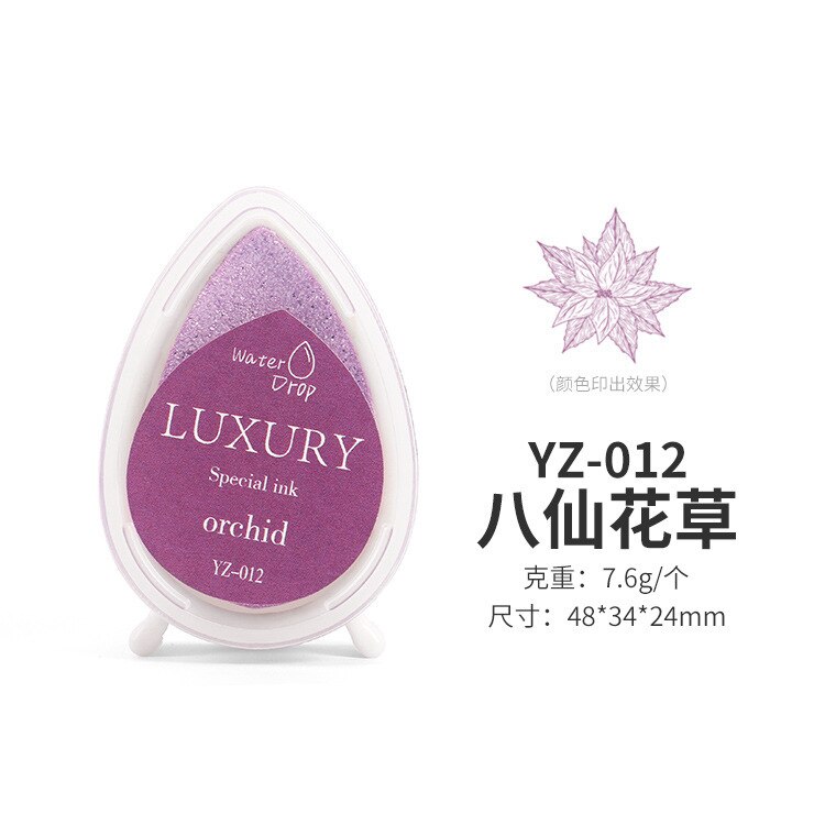 20 Rainbow Colors Diy Craft Scrapbooking Ink Pad Stamps: L