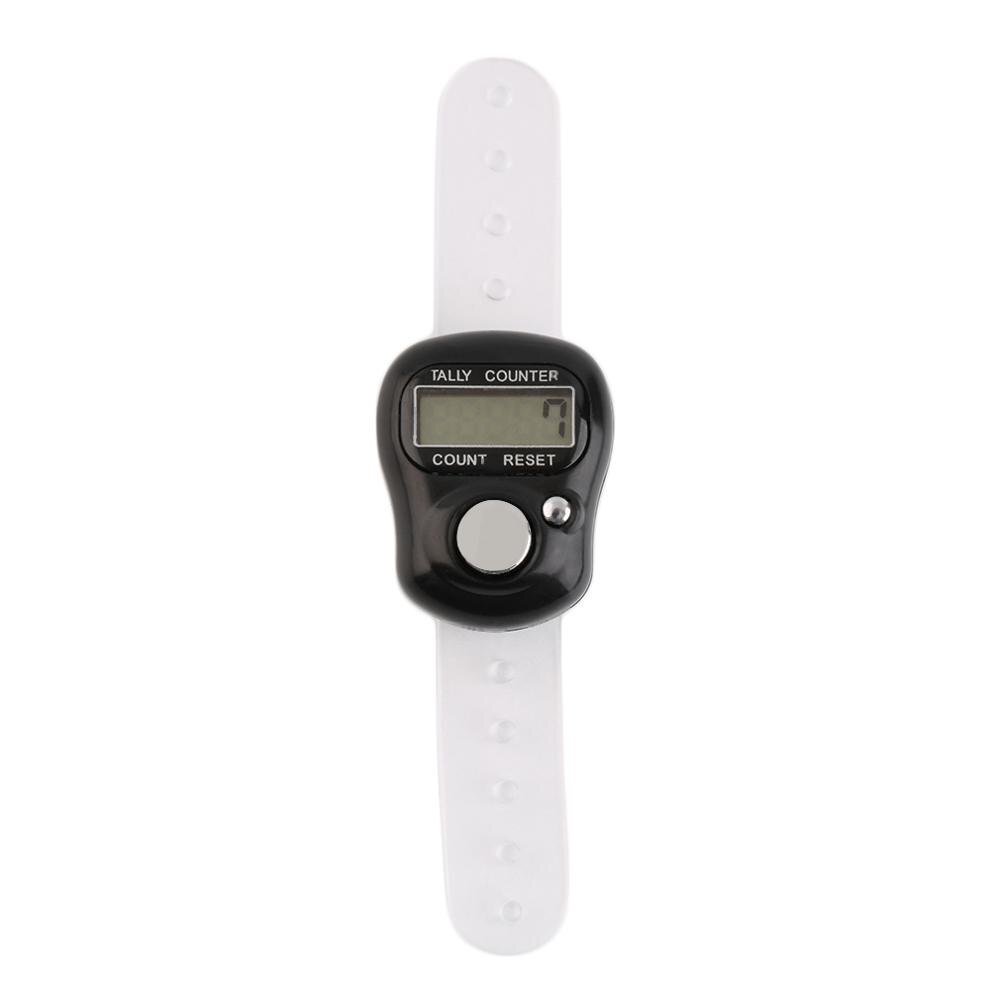 Mini Digit LCD Electronic Digital Golf Finger Hand Held Tally Row Counter: Default Title