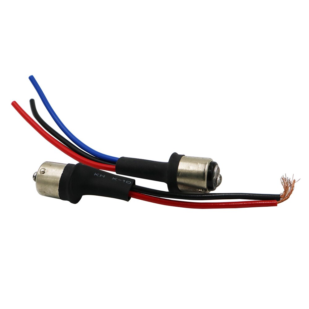 YSY 10pcs Details about BAY15S 1156 BAY15D 1157 Male Adapter Wiring Harness For Tail Lamp Headlight Signal Retrofit bulb