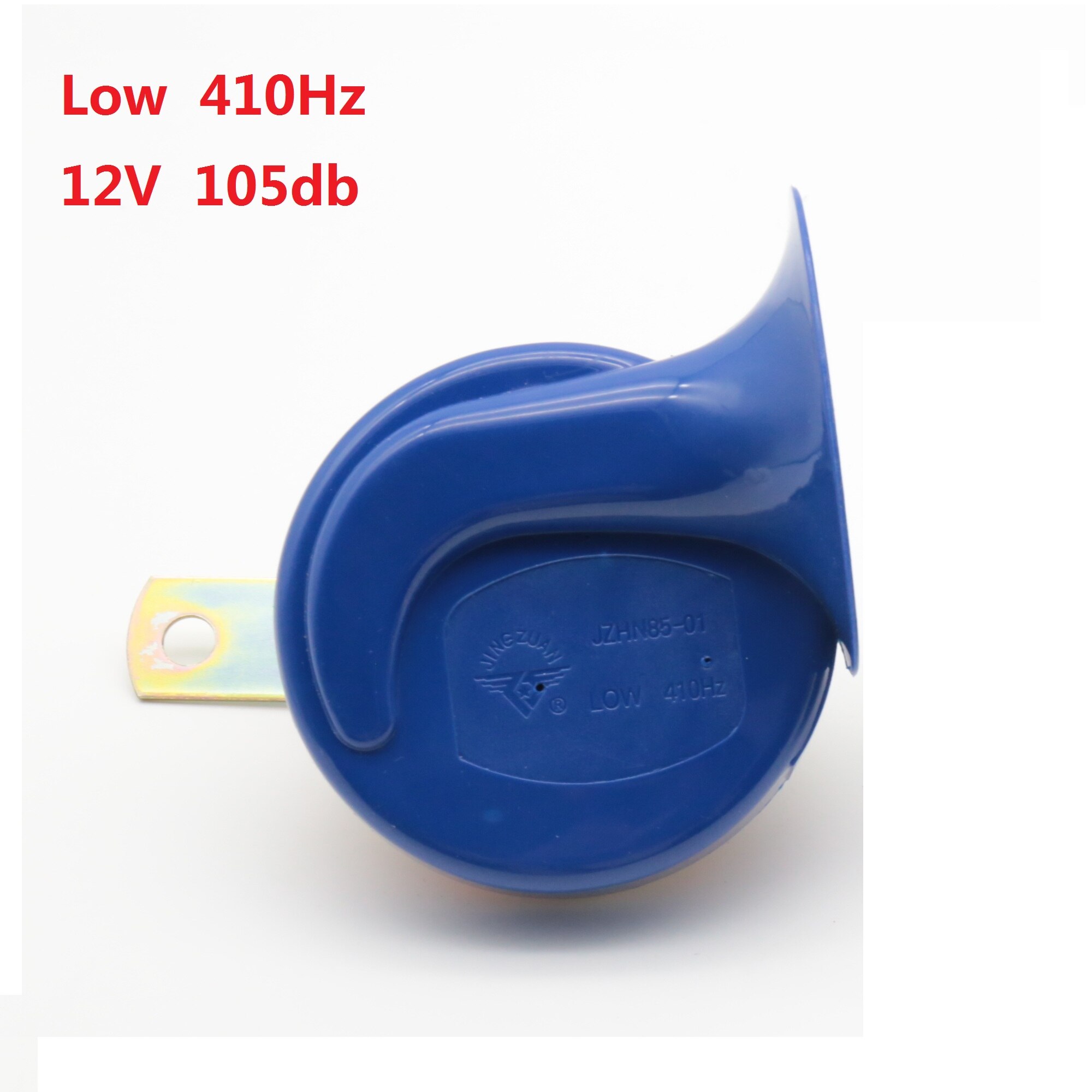 12v horn vanntett signalhorn universell bil motorsykkel snegle lufthorn høyttaler: 410hz sneglehorn