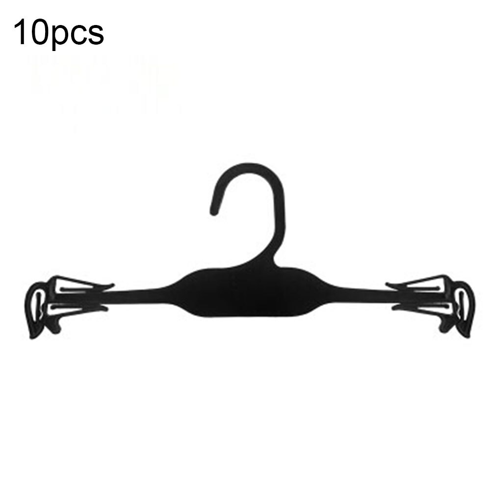 Cintre en plastique pour soutien-gorge, sous-vêtements, garde-robe, organisateur de séchage, 10 pièces