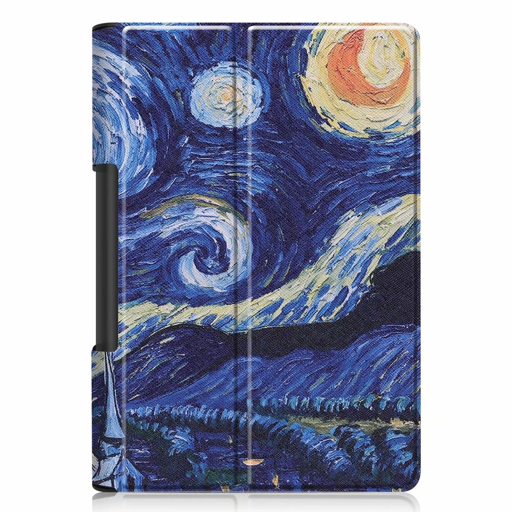 Étui à rabat en cuir pour tablette Lenovo Yoga 10.1, pour tablette Tab 5 tab5 YT X705F: Pattern 1 / Yoga Smart Tab 10.1