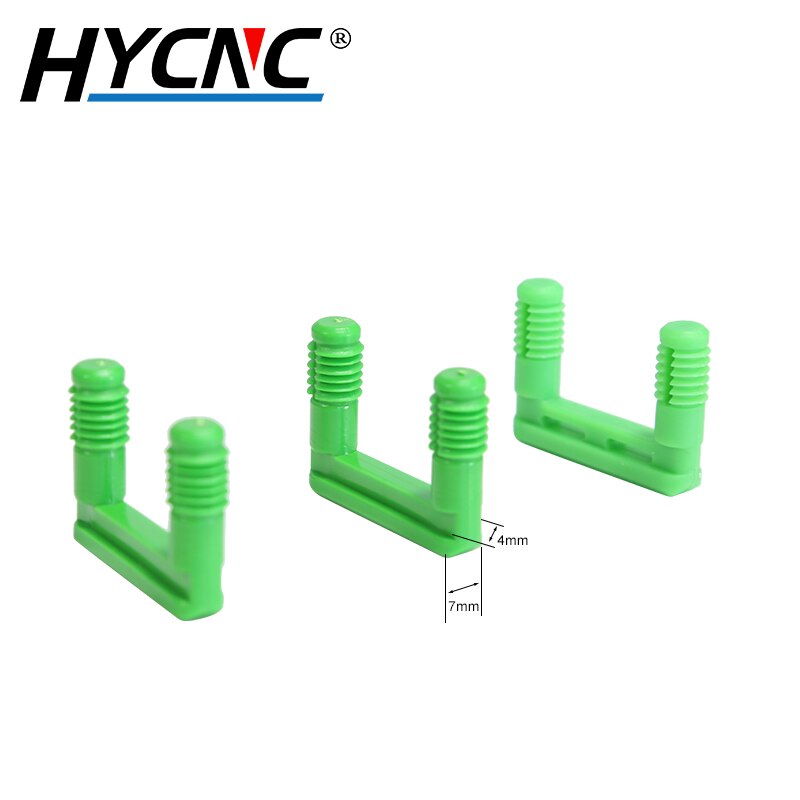 10pcs Panel Furniture Invisible Links Plastic Fasteners Cupboard Wardrobes U-Shaped Generation Three-In-One Link U-Shaped Nails