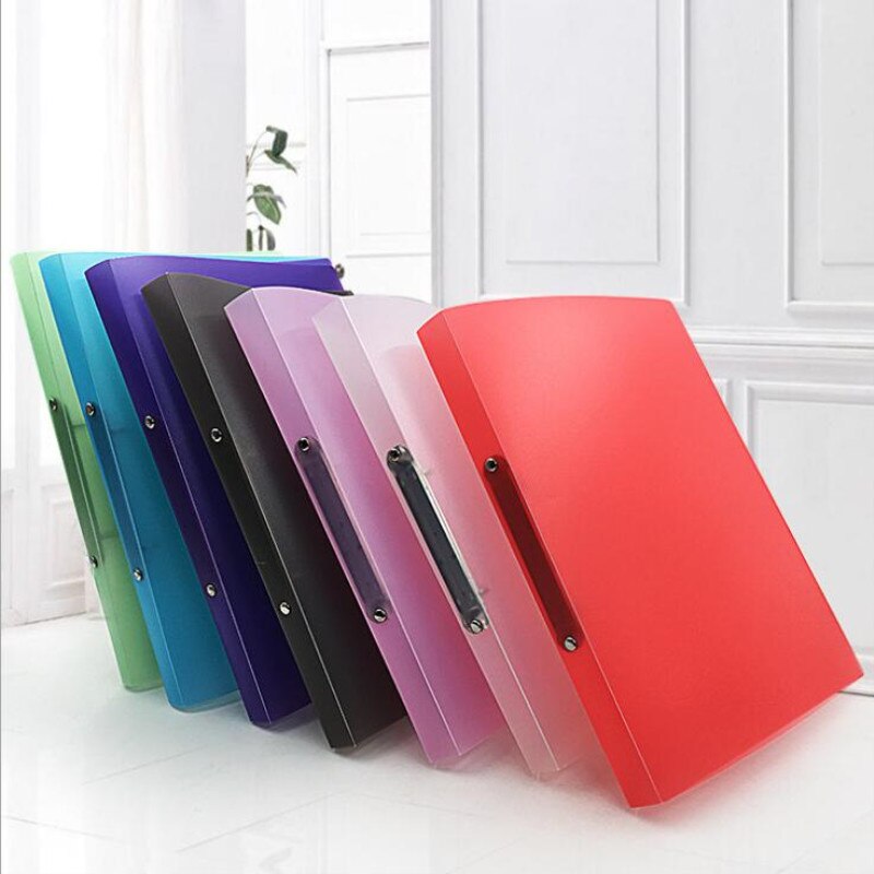Paper plywood plastic O type 2 hole A4 multi - function document binder punch file folder Filing Products document bag